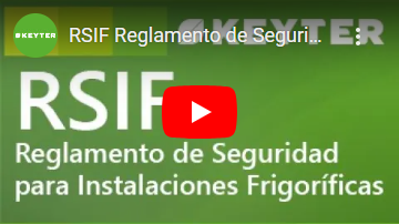 RSIF Reglamento de Seguridad para Instalaciones Frigoríficas - KEYTER