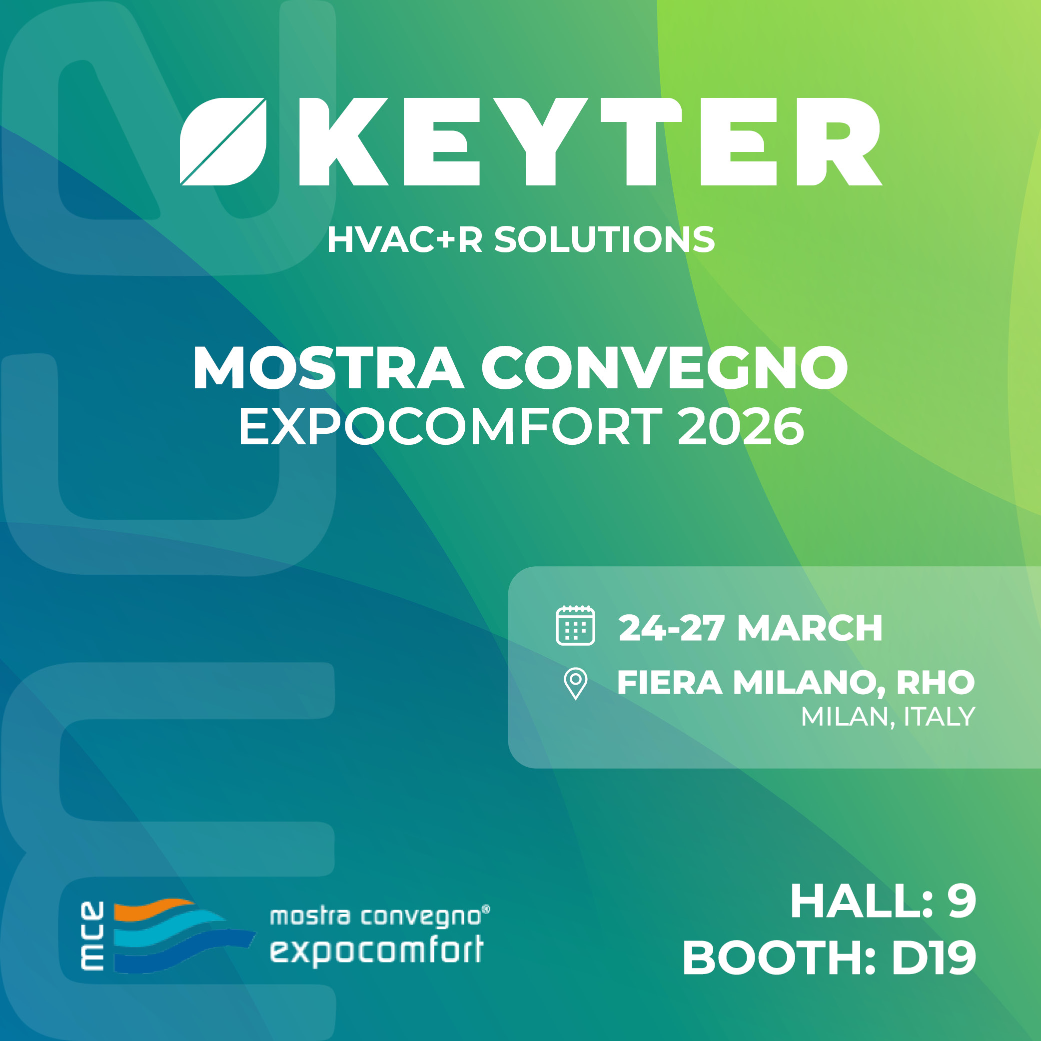 MOSTRA CONVEGNO EXPOCOMFORT 2026